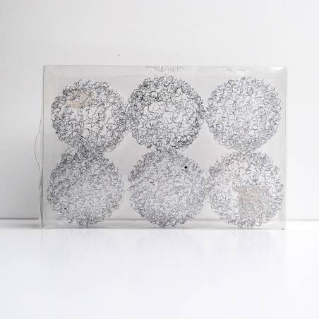 Boules metal argent Boules metal argent