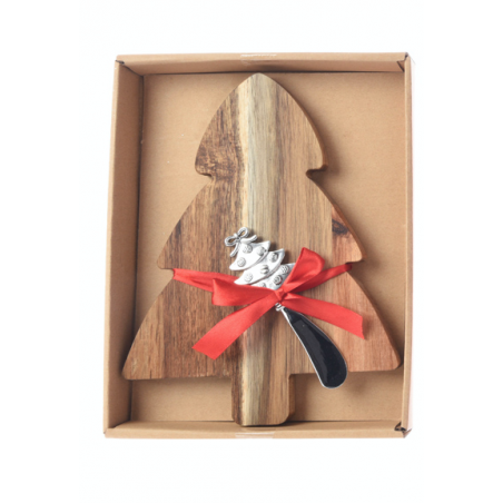 Christmas tree cheese plate